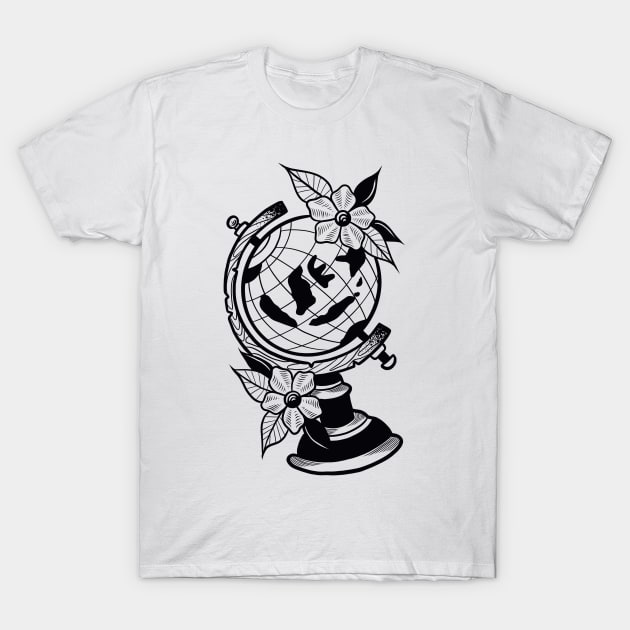 Globe T-Shirt by Adorline
